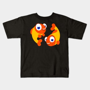 Pal Fish Twin Fish Large Logo Shirt for Teacher Kids T-Shirt